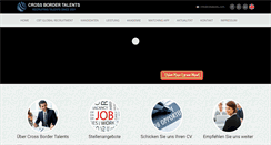 Desktop Screenshot of crossbordertalents.com