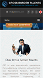 Mobile Screenshot of crossbordertalents.com